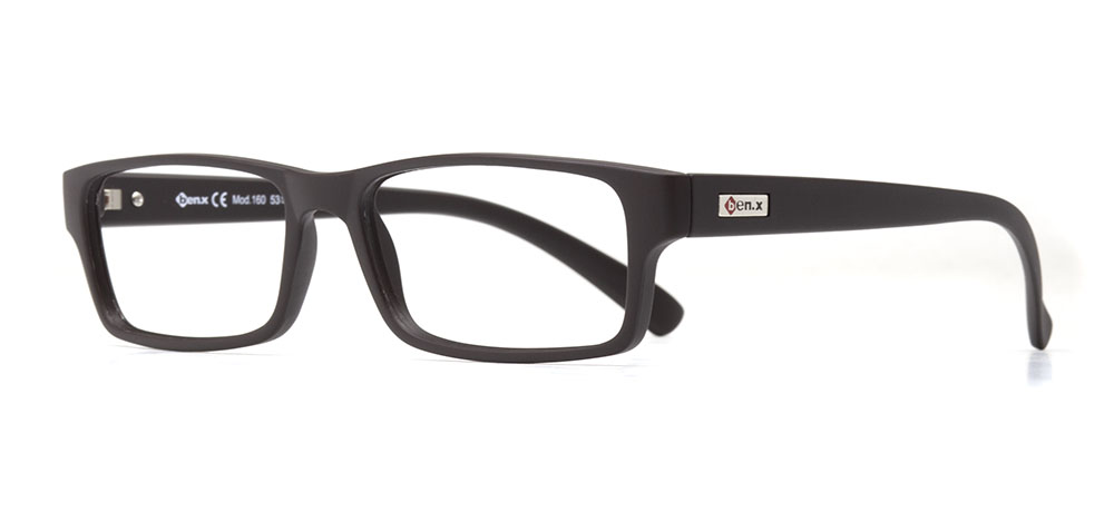 BENX Eyeglasses Teenage,Adult Man Rectangular Full-Rimmed Grilamid (TR90) Unfiltered BXTR90 160-M119